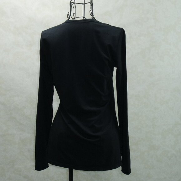 CUDDL DUDS Climate Right Black Long Sleeve Base Layer Shirt S - Picture 3 of 8